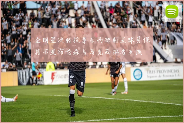 全明星次轮投票东西部前五球员保持不变布伦森与马克西排名互换